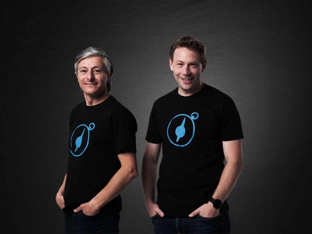Foto de Javier Krawicki y Horacio Llovet