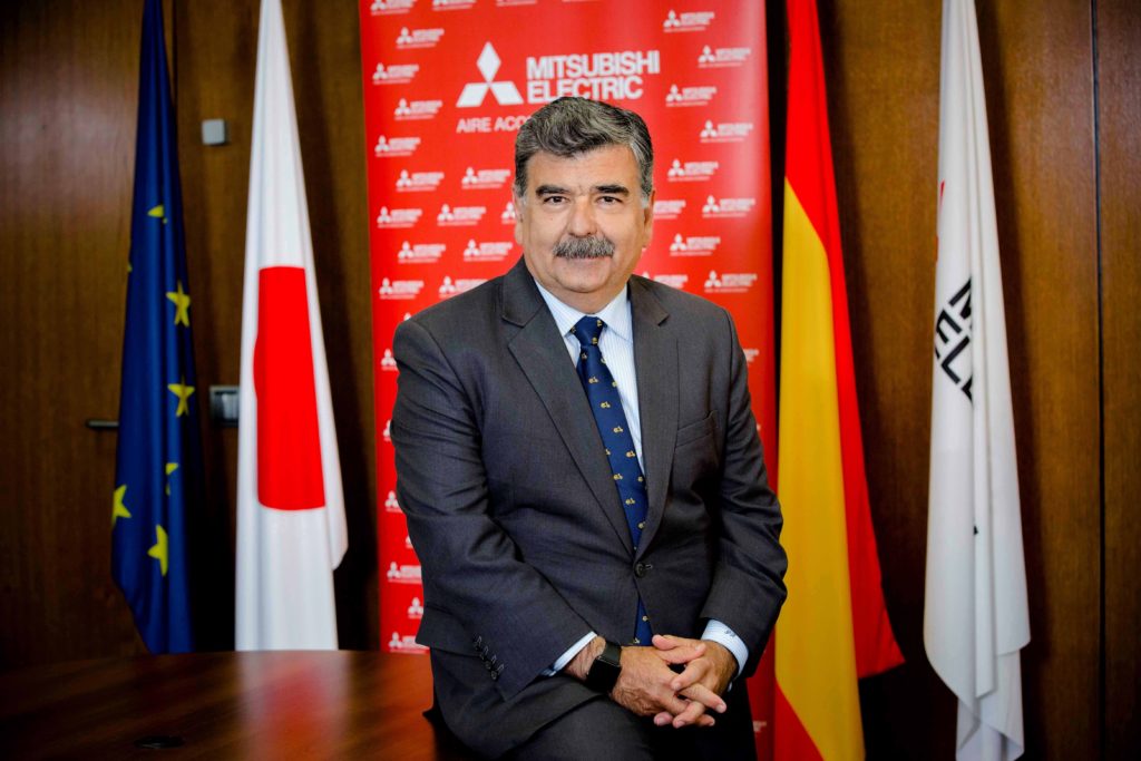 Foto de Pedro Ruiz, Presidente de Mitsubishi Electric Europe, B.V.,
