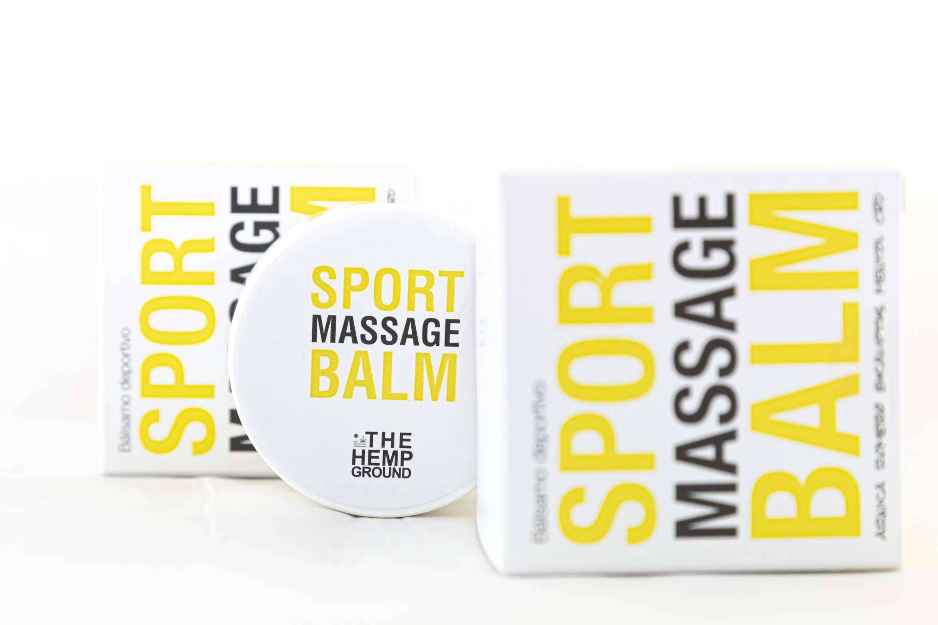 CBD Sport Massage Balm, reconocida como una crema CBD antiinflamatoria capaz de aliviar muchos dolores de manera segura y rápida
