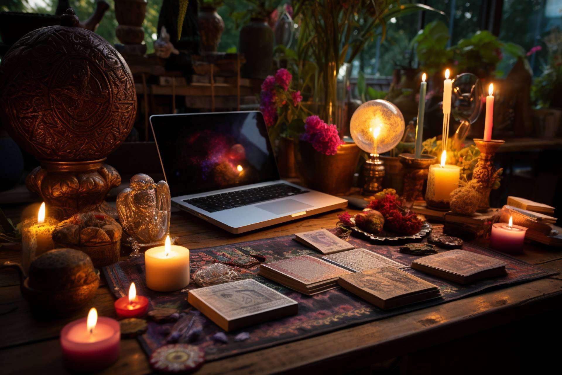 Tiradas de Tarot interactivas, con Los Arcanos